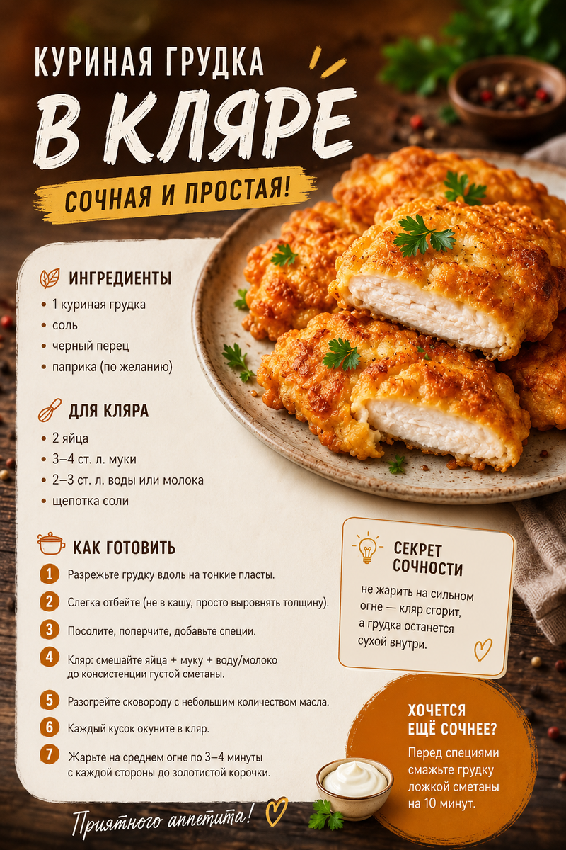 Рецепт простой