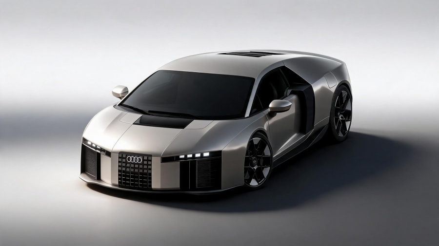 Audi показал суперкар Nuvolari, который может стать преемником R8
