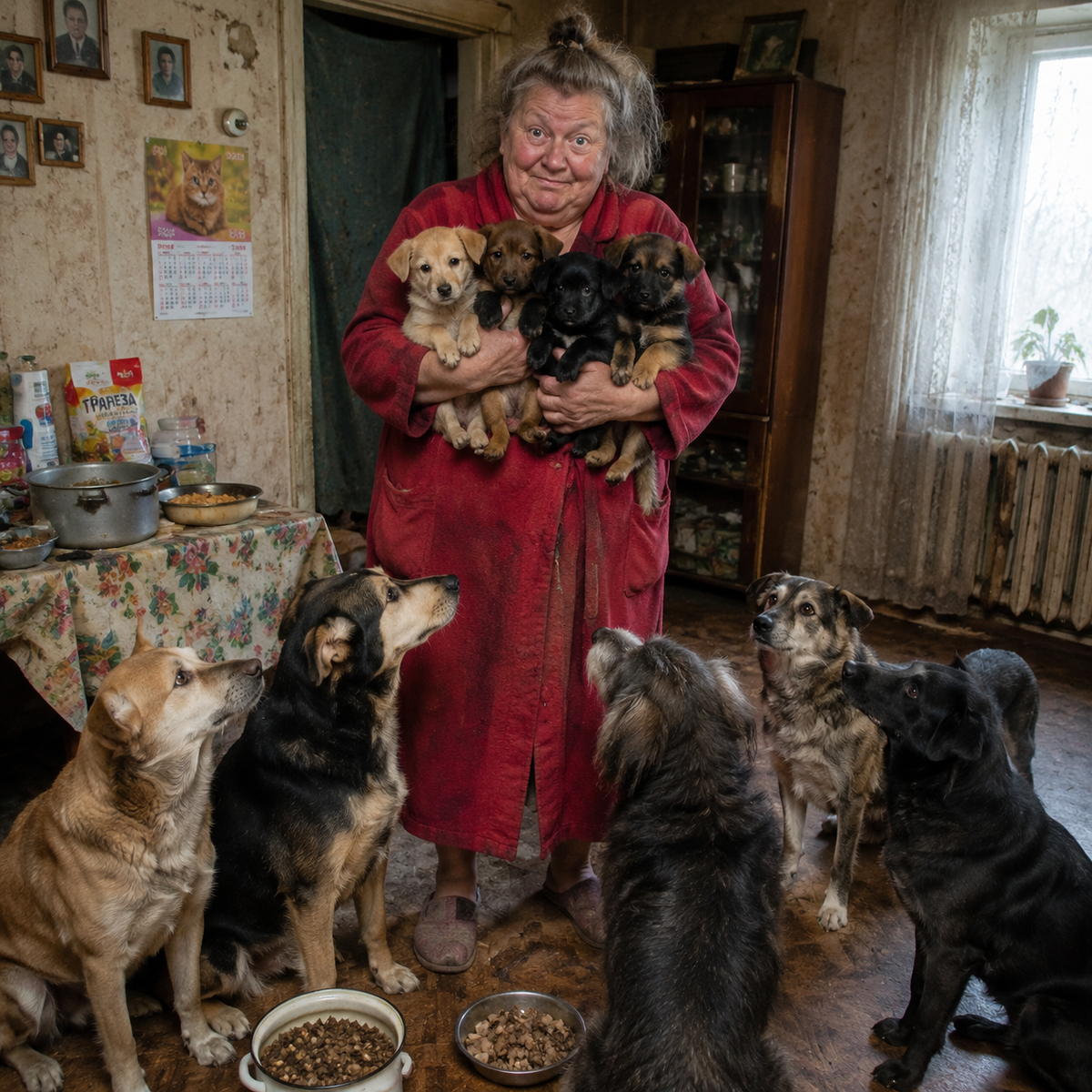 Свекровь и собаки