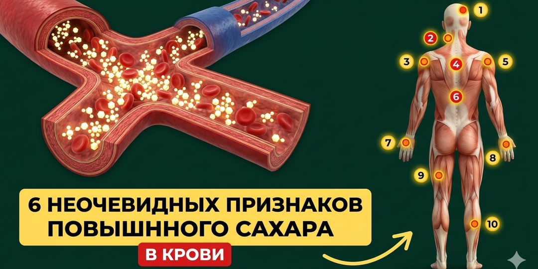 6 Неочевидных Признаков Повышенного Сахара В Крови