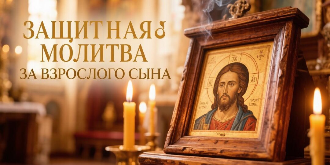 Защитная молитва за взрослого сына