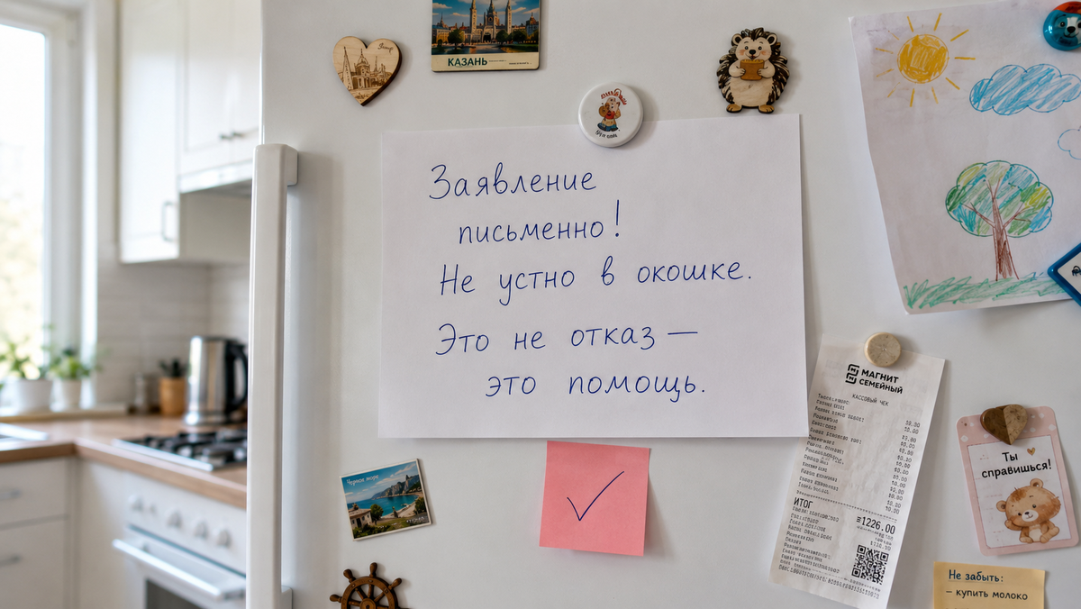 Это не сам по себе даётся. Только по заявлению — письменному, не устному. Я прошла через это в МФЦ.