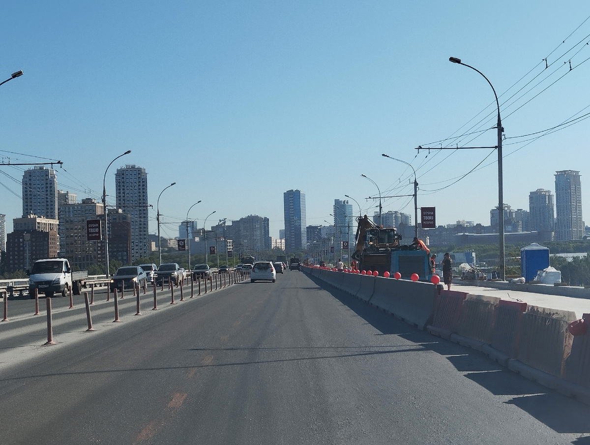 Ремонт Димитровского моста