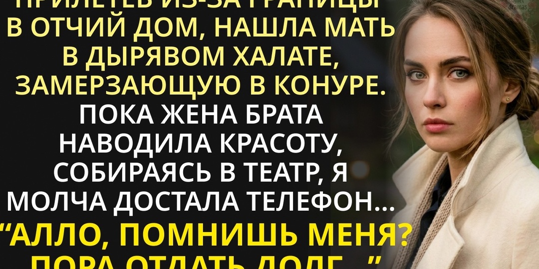 Я одиннадцать лет переводила деньги, а мама спала в пристройке в чужих обносках