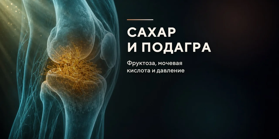 Фруктоза и мочевая кислота: откуда подагра и давление