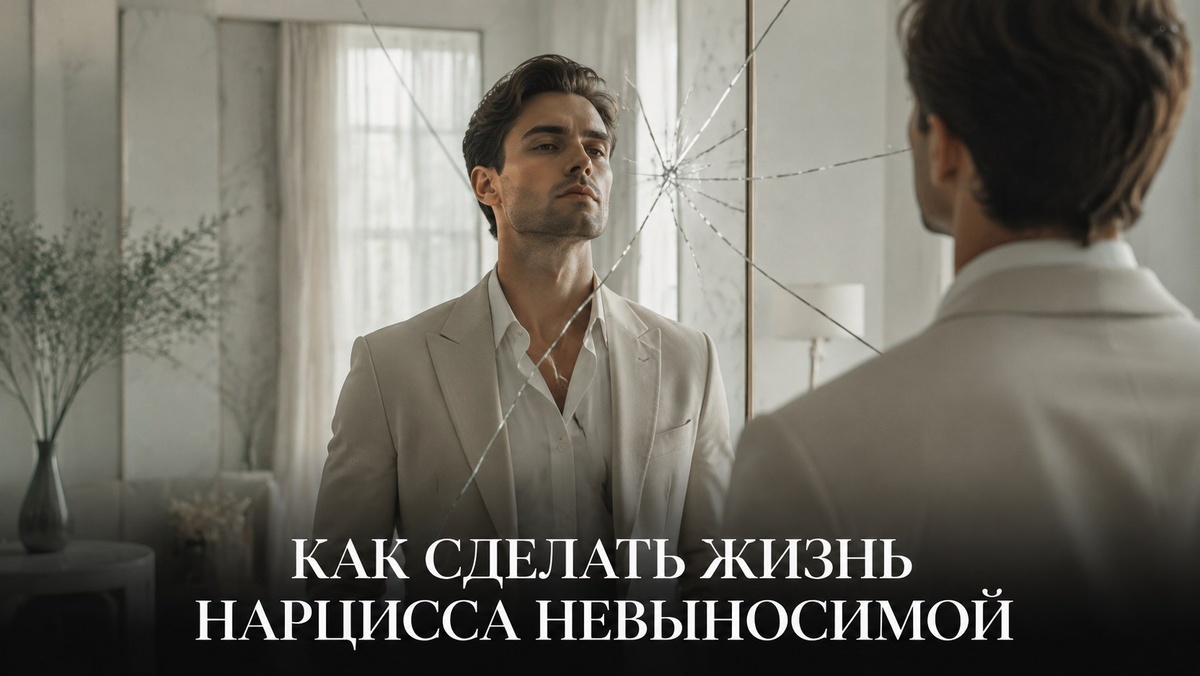 С вами ему станет настолько некомфортно, что он уйдёт сам