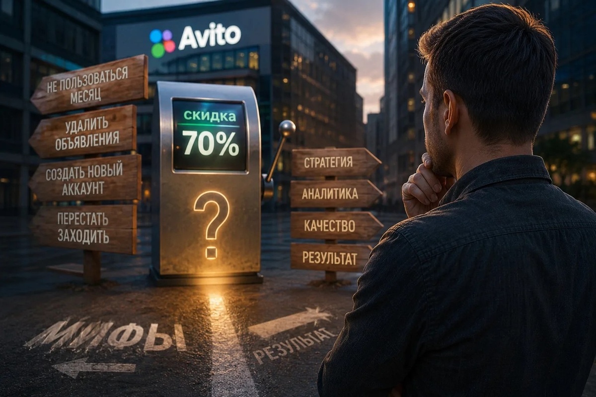 Скидка 70% на продвижение Авито: кому дают и можно ли спровоцировать систему