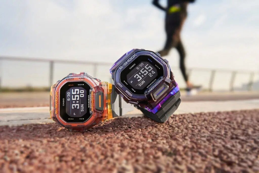 Часы серии G-Shock GBD-200 оснащены шагомером и Bluetooth — батарея обеспечивает работу функций около 2 лет