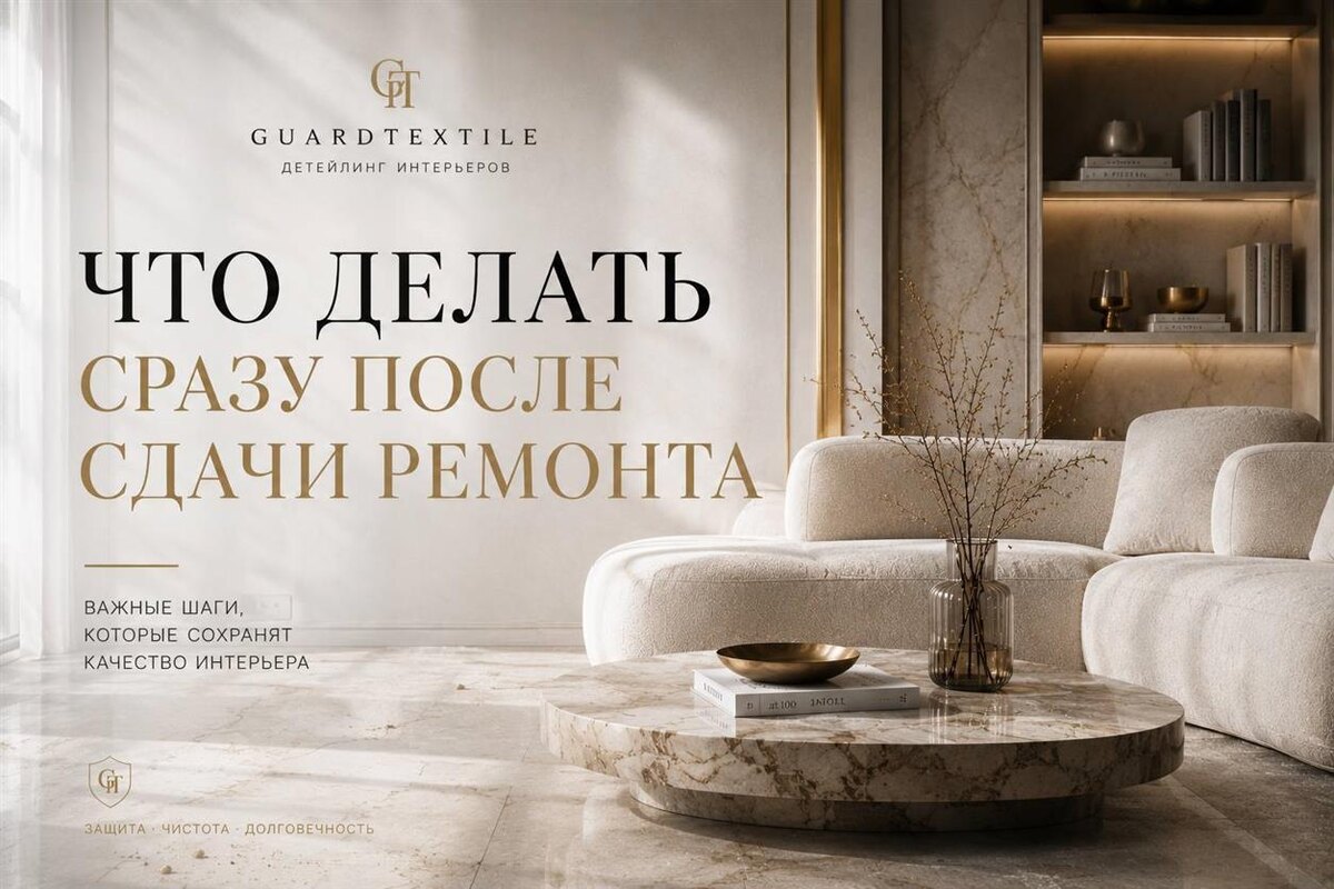 Что делать сразу после сдачи ремонта: пошаговый чек-лист для сохранения интерьера