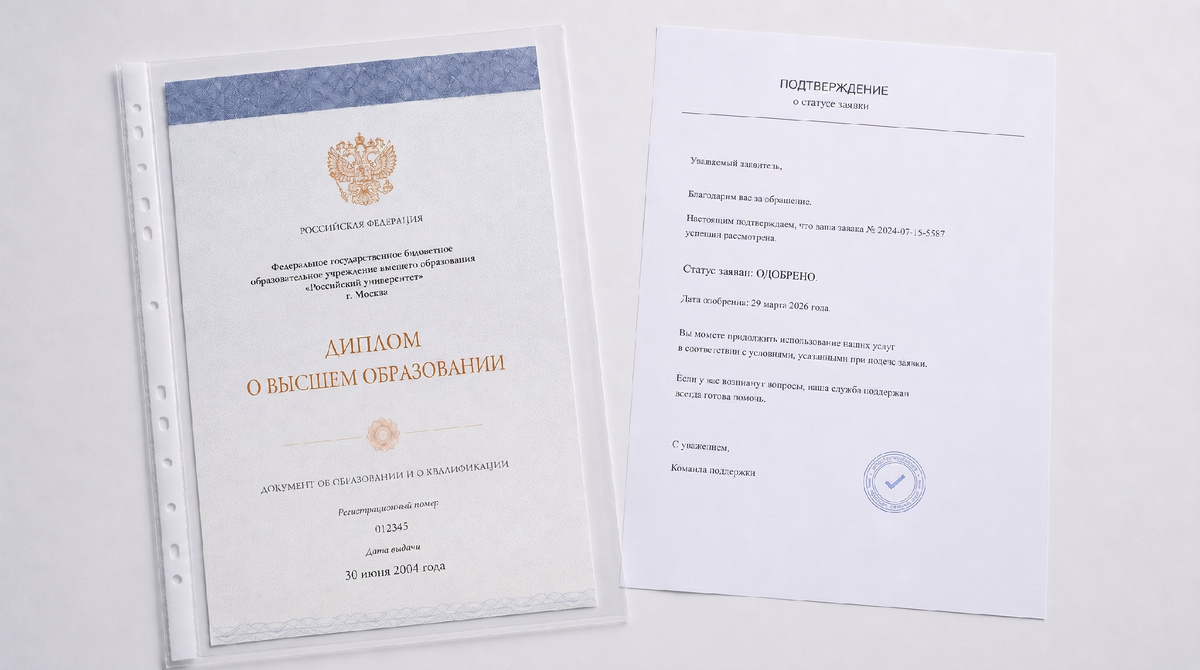 Документы одобрены. Двадцать лет спустя