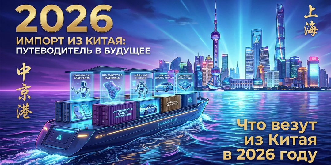 Что везут из Китая в 2026 году — и в каких нишах ещё есть деньги, а где уже перегрев