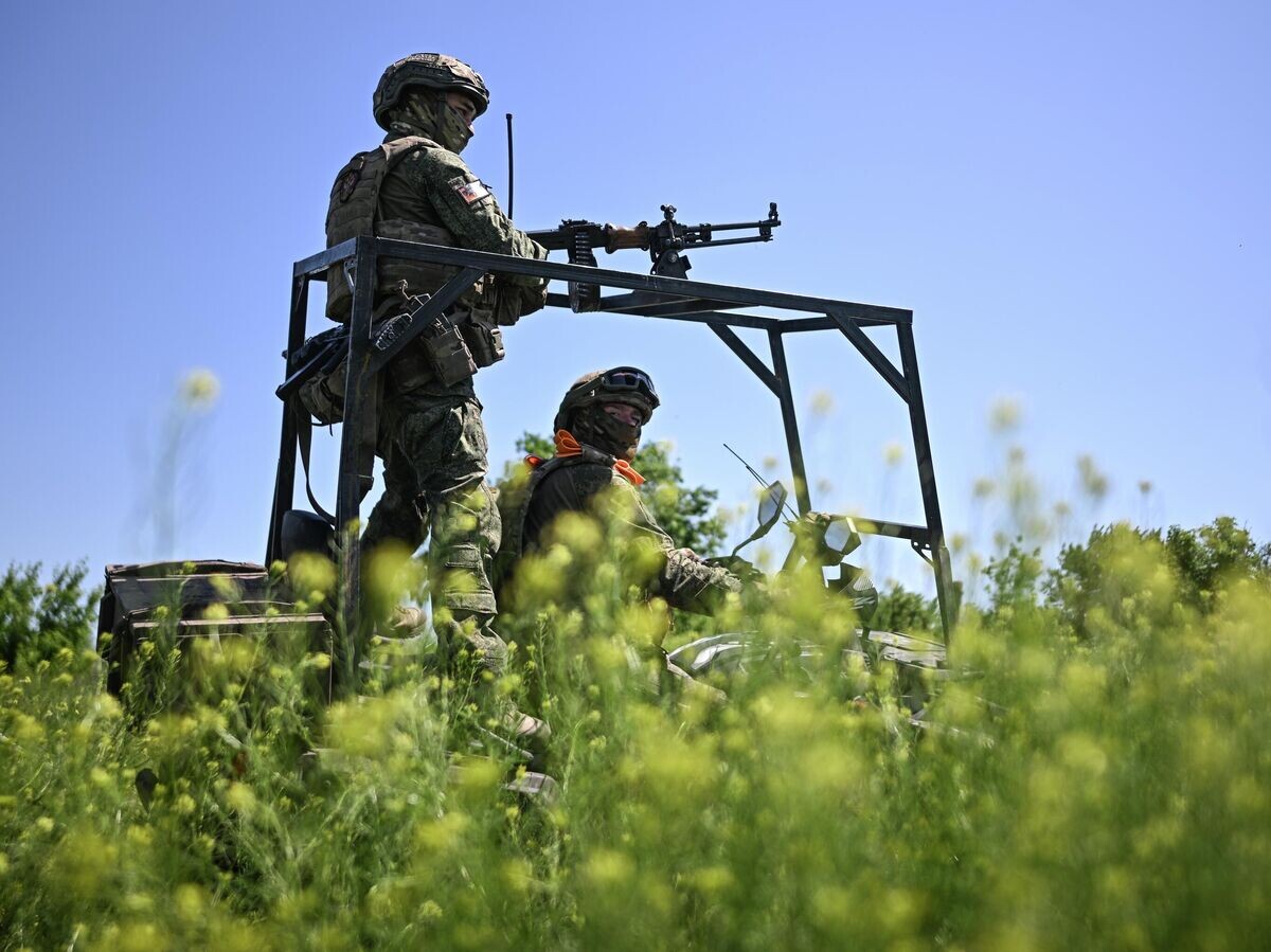   Российские военнослужащие в зоне СВО | © РИА Новости / Сергей Бобылев