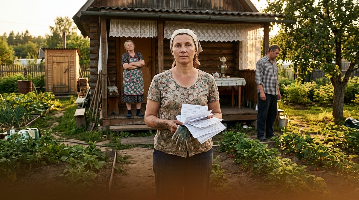 Виталина одиннадцать лет строила дачу, а свекровь объявила себя хозяйкой и отправила её в баню — пока не выяснилось, на чьё имя записан дом и кто платит за свет.