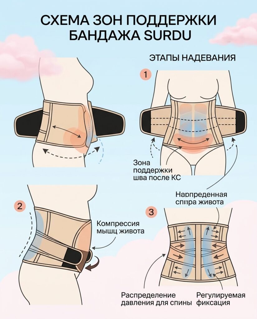    diastaz-posle-rodov-utjagivajushhij-bandazh-retunet-formu-i-zdorove-zhivota Surdu