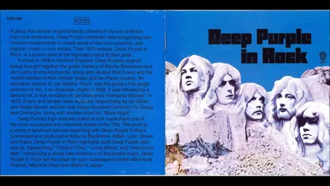 Легендарный альбом Deep Purple «In Rock» (1970)