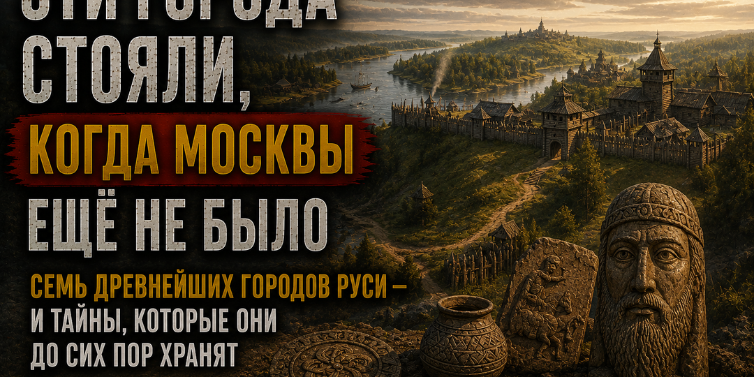Эти города стояли, когда Москвы ещё не было. Семь древнейших городов Руси — и тайны, которые они до сих пор хранят