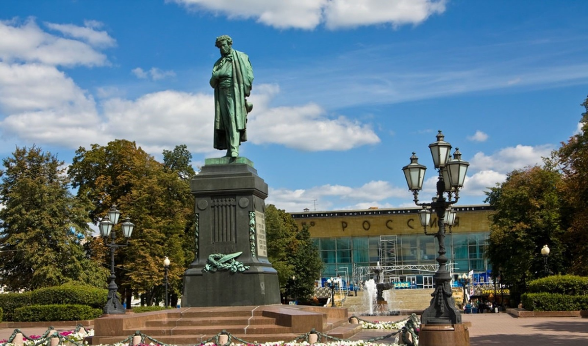 Памятник А. С. Пушкину в Москве. Изображение из открытых источников