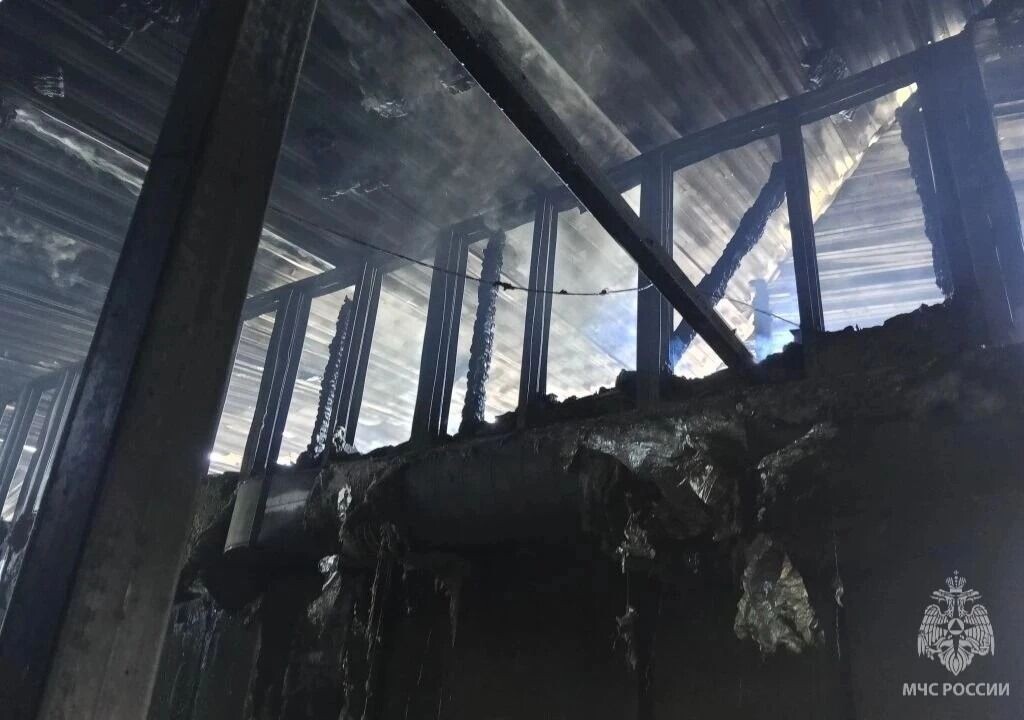    Огонь повредил помещения второго этажа   ГУ МЧС по Нижегородской области