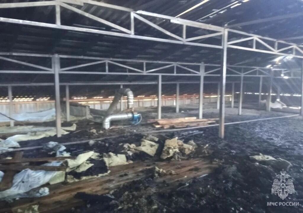    Огонь повредил помещения второго этажа   ГУ МЧС по Нижегородской области