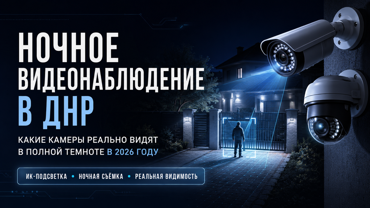 Ночное видеонаблюдение в ДНР