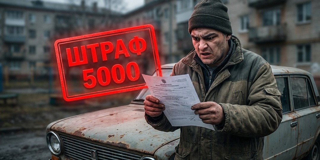 Сосед прогревал старую «десятку» морозным утром и получил «письмо счастья» на 5000 рублей. Как камеры на звук штрафуют невиновных