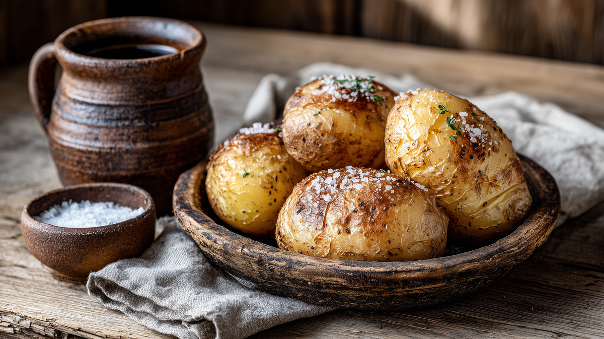 Печеный картофель, Миджорни, промт автора