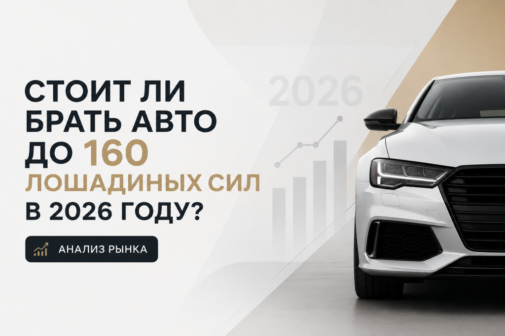    Стоит ли брать авто до 160 лошадиных сил в 2026 году