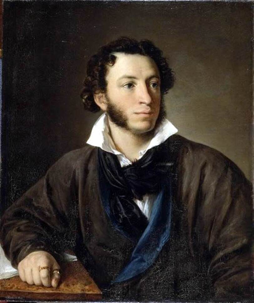 Тропинин. Портрет А. С. Пушкина. 1827.