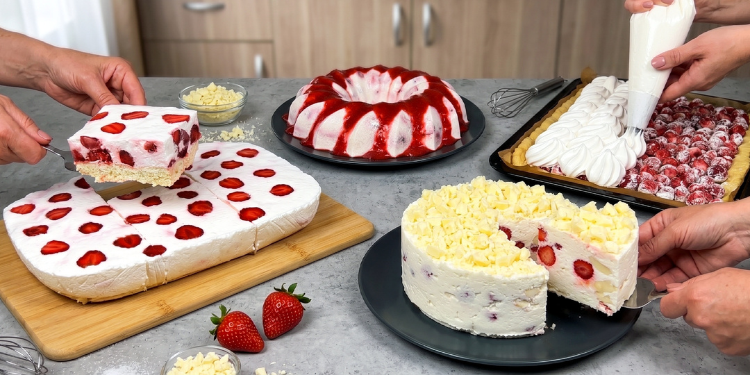 Повторяю каждый год: 4 самых лучших десерта с клубникой от канала «Сейчас Приготовим!»
