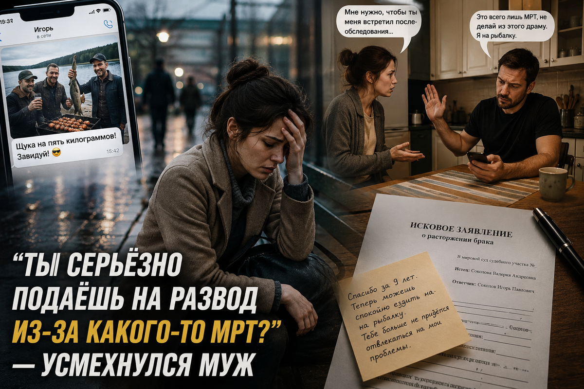 В день, когда мне стало плохо, муж прислал фото мангала