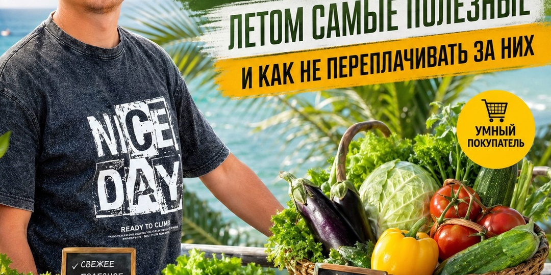 Какие овощи летом самые полезные и как не переплачивать за них
