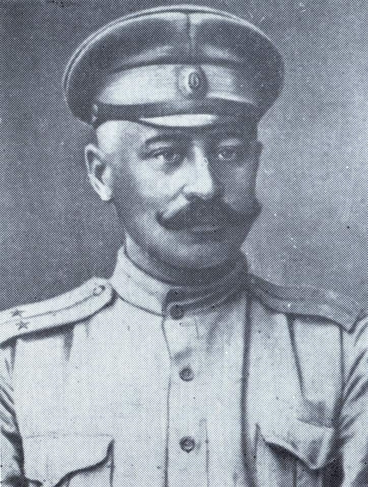 Ян Юдин на царской службе, еще с погонами