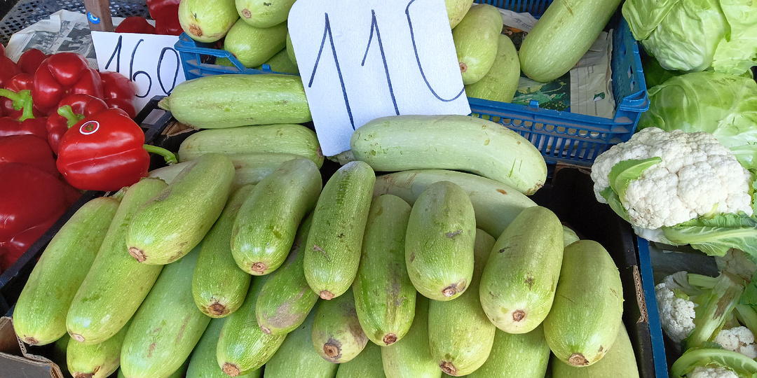 На рынке. Наши цены на продукты. Мои покупки