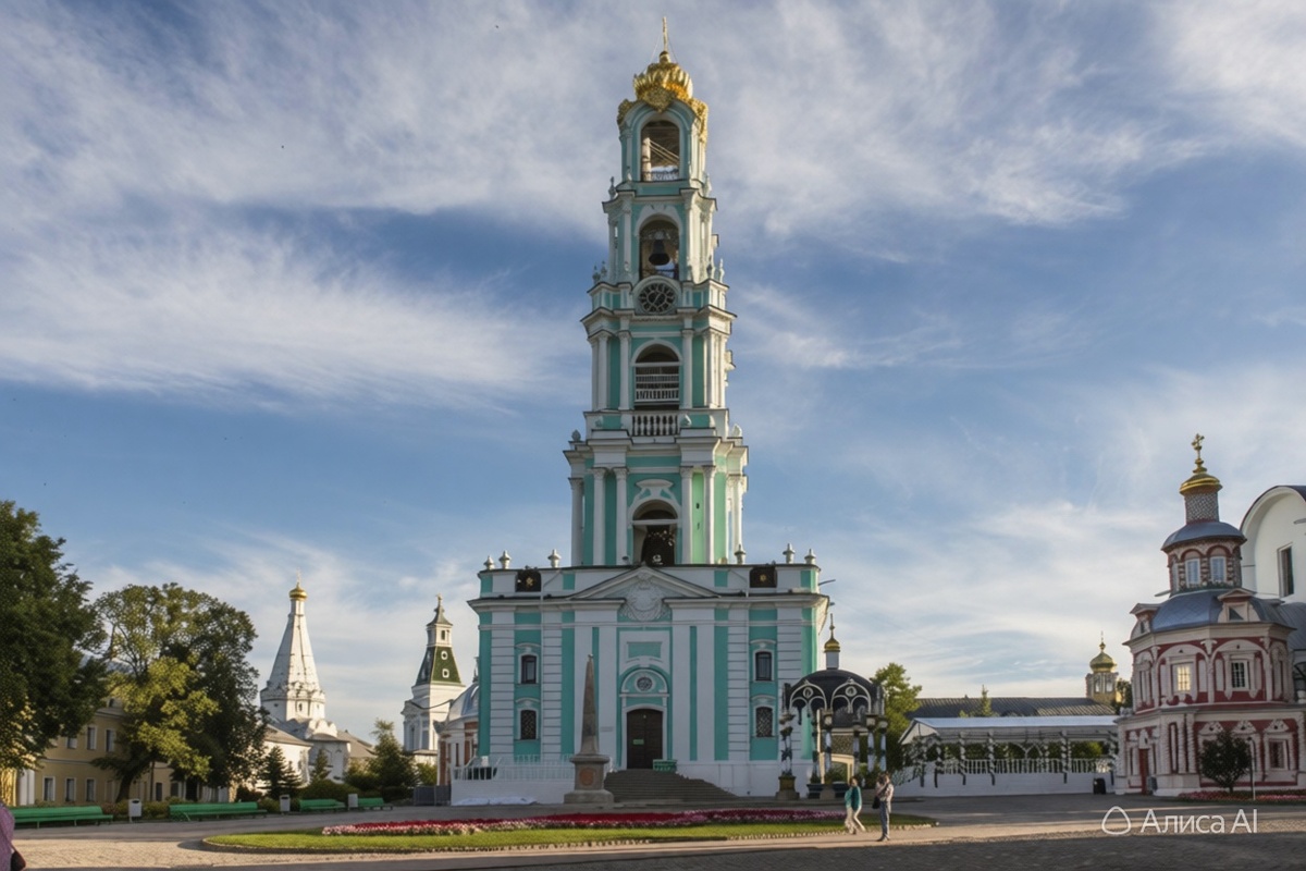 Троицкий собор и старинная колокольня