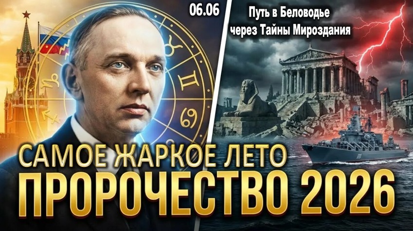 За гранью сна: пугающие пророчества Эдгара Кейси на лето 2026 года — предостережения «спящего пророка» для человечества XXI века