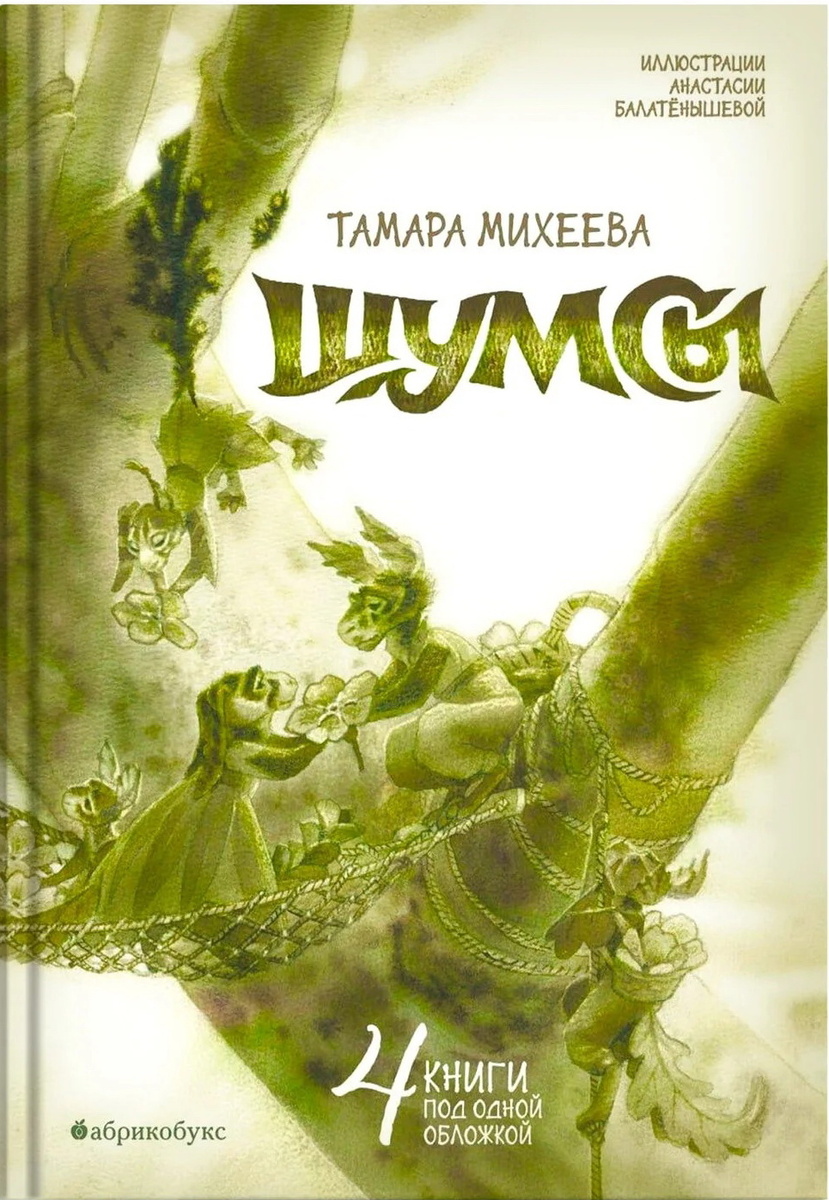 Обложка книги «Шумсы» Тамары Михеевой. Иллюстрации: Анастасия Балатёнышева