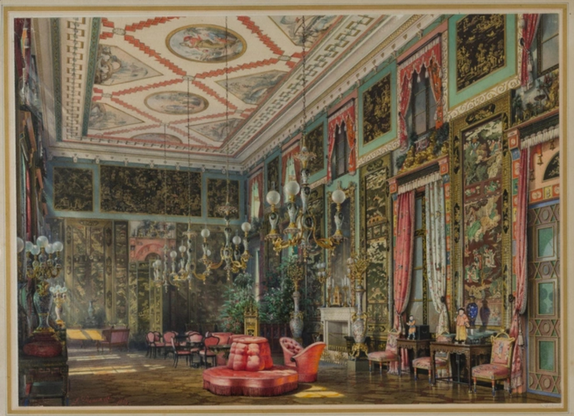 Луиджи Премацци. Китайский зал, 1854