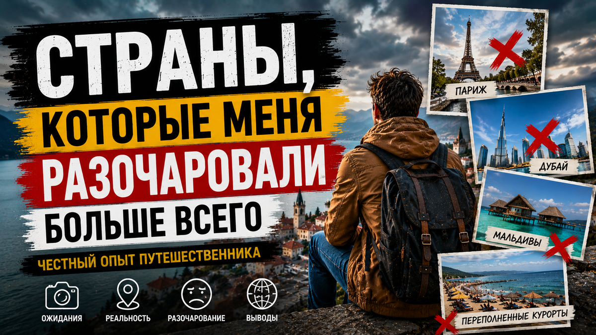 Страны, которые меня разочаровали больше всего — и почему дело оказалось не только в них