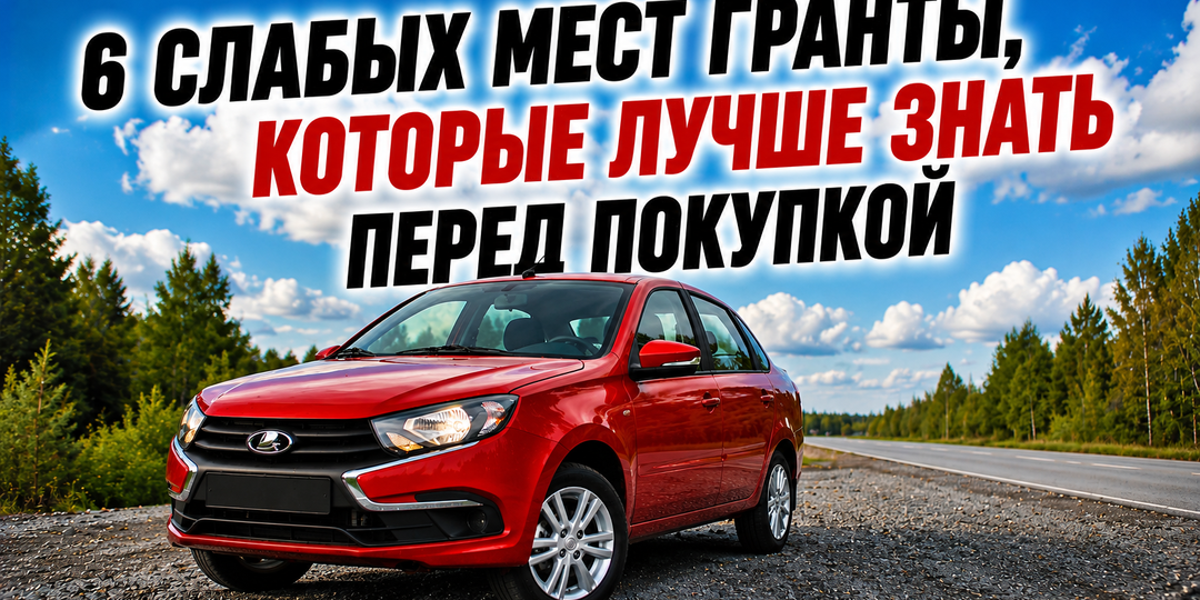 6 проблем Лады Гранты, о которых лучше знать до покупки. Рассказываю, куда смотреть и к чему готовиться