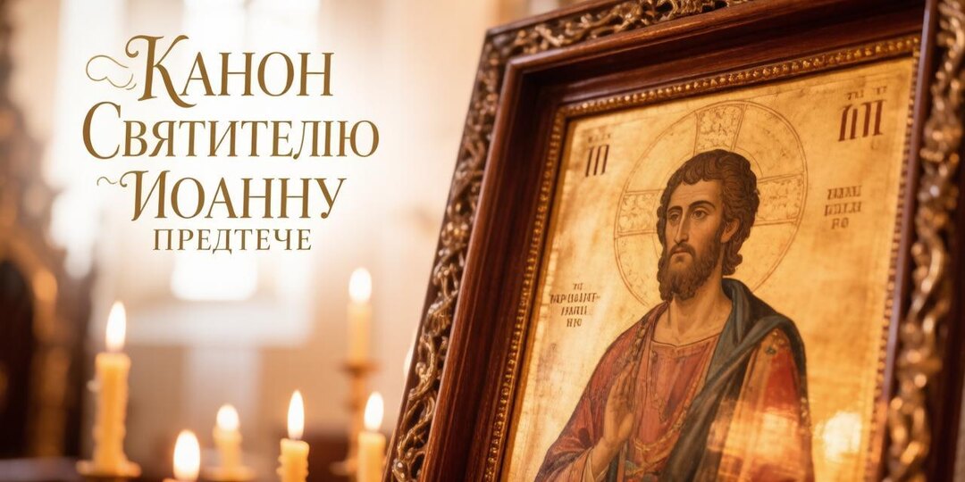 Канон Святителю Иоанну Предтече