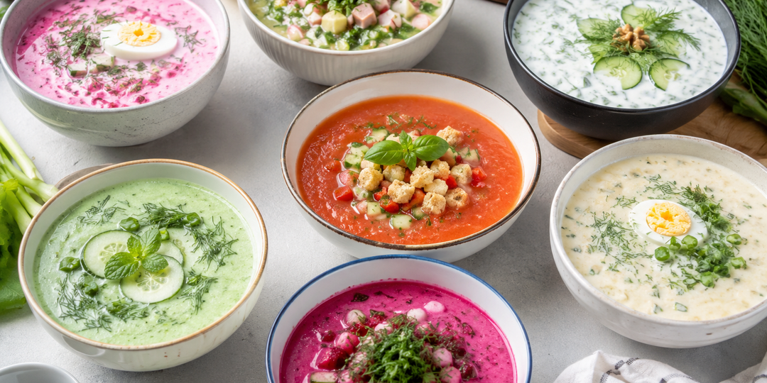 7 холодных супов, которые реально спасают в жару: вкусно, бюджетно и без стояния у плиты