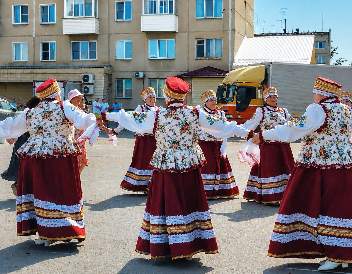 Большой праздник в селе Криводановка