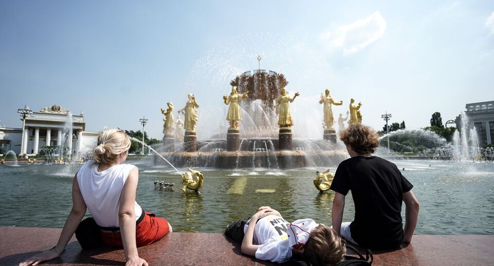    Аномальная жара в Москве / Медиасток.рф