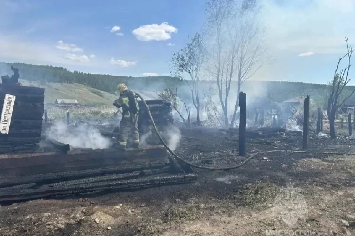    За сутки в Красноярском крае потушили 22 пожара