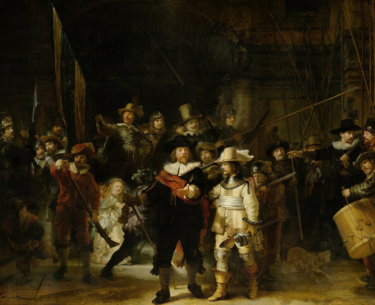 «Ночной дозор». Рембрандт. 1642