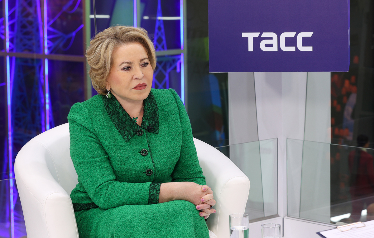    Валентина Матвиенко  Пресс-служба Совета Федерации