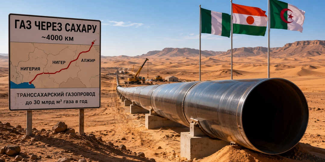Транссахарский газопровод: сможет ли Африка стать новым поставщиком газа для ЕС