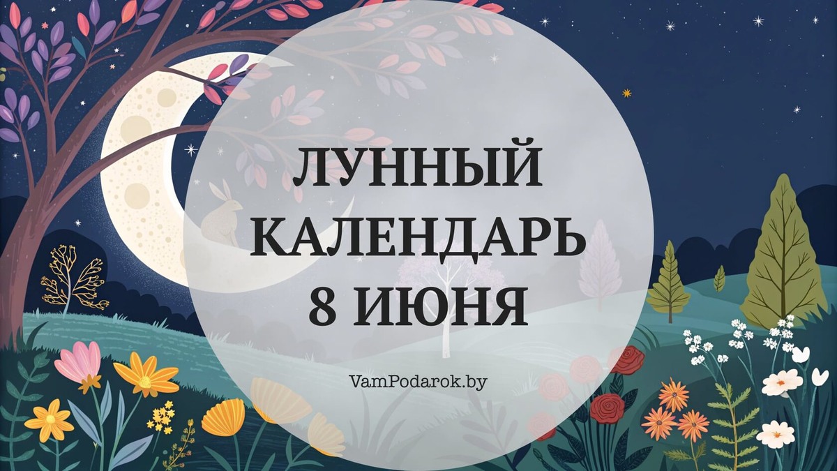Лунный календарь на 8 июня 2026 года: Замрите — и понедельник покажет, где ваша настоящая цель