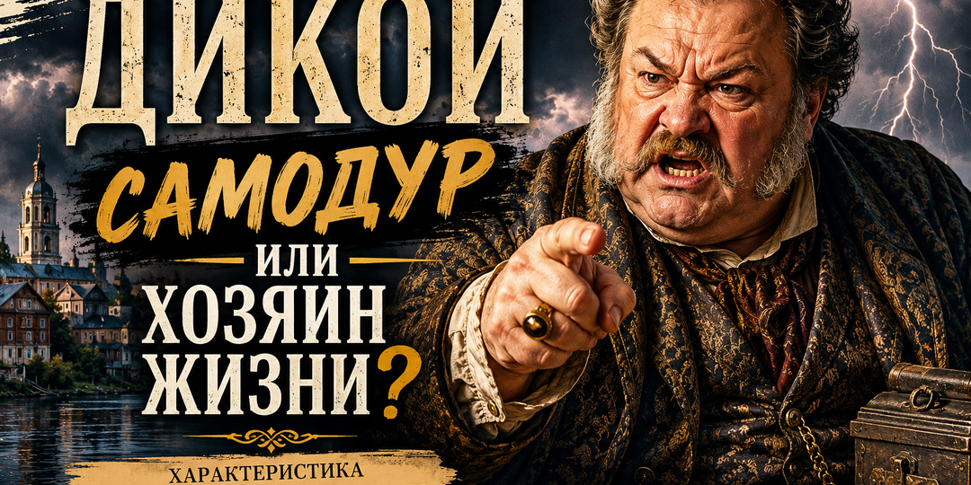 ЕГЭ ЛИТЕРАТУРА. Савел Прокофьевич Дикой: почему его боялся весь город?