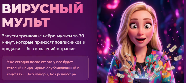 Вирусные Нейро-Мультики: Мост Первых Денег!